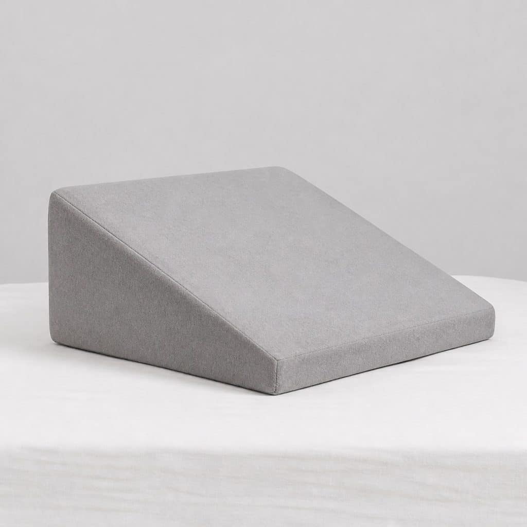 Support incliné en mousse pour surélever les jambes